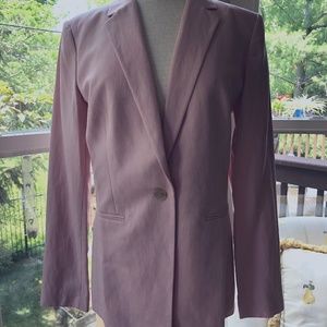 LOFT Pink Blazer Elegant Suit Jacket